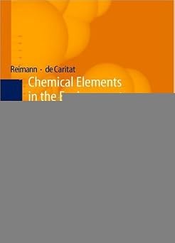 Chemical Elements in the Environment: Factsheets for the Geochemist and Environmental Scientist