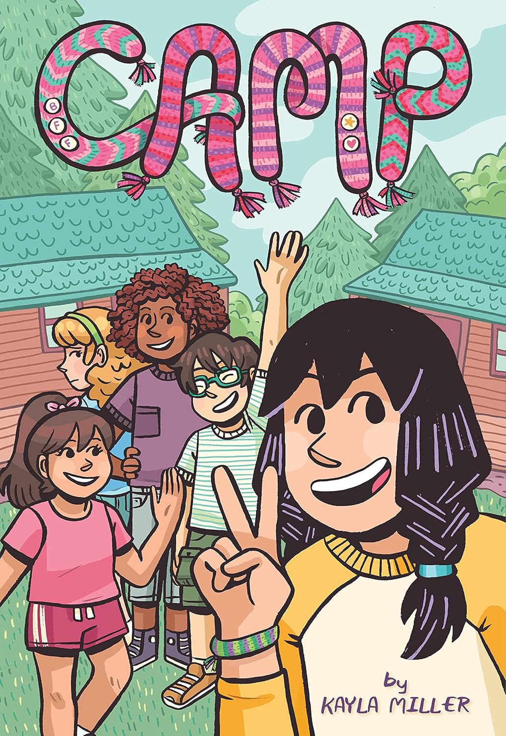 Camp: A Heartwarming Graphic Novel about Friendship Challenges and Blazing Your Own Trail at Summer for Kids (Ages 8-12) (A Click Graphic Novel Book 2)