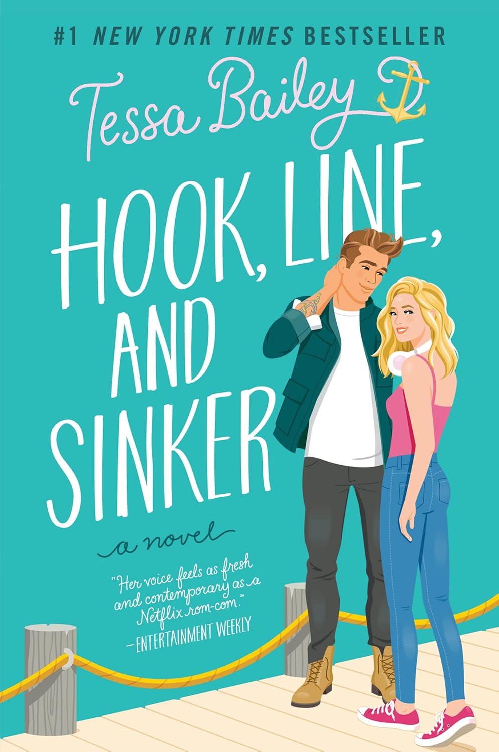 Hook, Line, and Sinker: A Heartfelt, Spicy Romantic Comedy about Friendship, Flirtation, and Finding True Love (Bellinger Sisters Book 2)