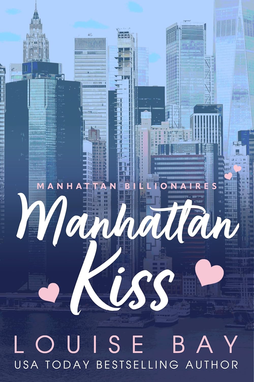 Manhattan Kiss: A Single Dad Billionaire Romance
